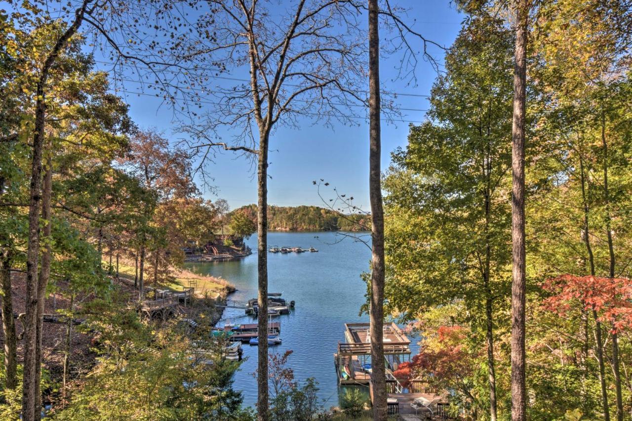 Lake Keowee Escape With Dock, Deck And Lake Access! Six Mile Extérieur photo