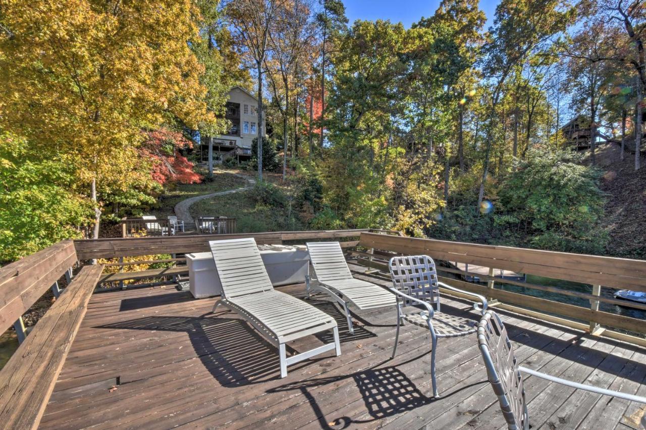 Lake Keowee Escape With Dock, Deck And Lake Access! Six Mile Extérieur photo