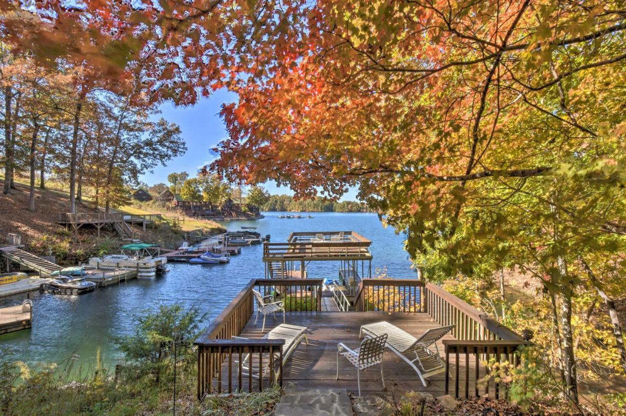 Lake Keowee Escape With Dock, Deck And Lake Access! Six Mile Extérieur photo